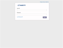 Tablet Screenshot of covarity.net